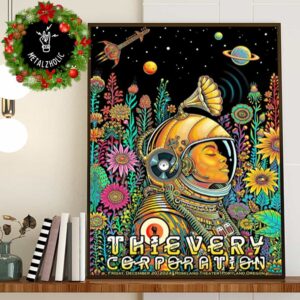 Thievery Corporation Is Playing December 20 2024 At Roseland Theater Portland Oregon Poster Shows Poster Canvas