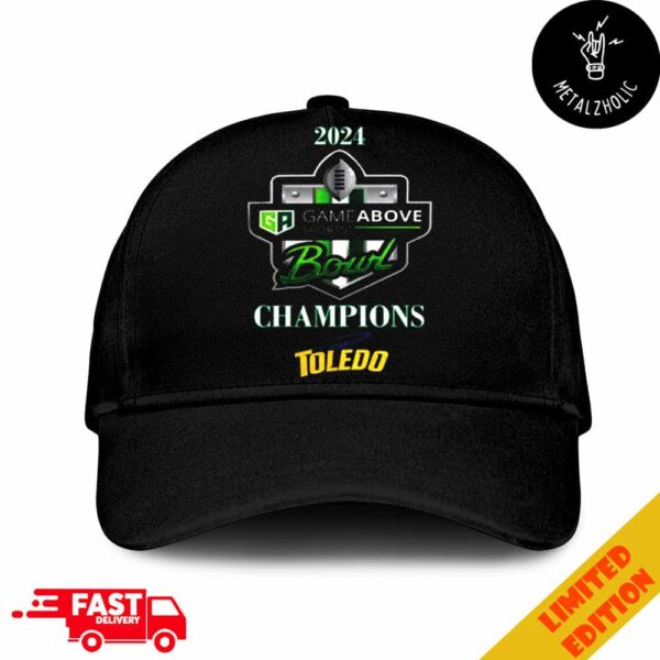 Toledo Rockets Football 2024 GameAbove Sports Bowl Champions Hat Cap