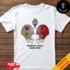 Birmingham Bowl NCAA 2024-2025 Bowl Games Vanderbilt Commodores vs Georgia Tech Yellow Jackets At Protective Stadium Skull Helmet Head To Head T-Shirt