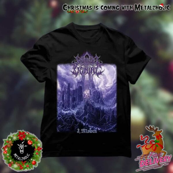 Transcending Obscurity Records New Release Shrine Of Denial Turkey I Moloch Death Black Metal New Merchandise 2024 T-Shirt