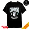 UConn Huskies vs North Carolina Tar Heels Football Wasabi Fenway Bowl Champion December 28 2024 Fenway Park NCAAF 2024-2025 Merchandise T-Shirt