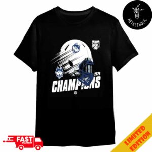 Wasabi Fenway Bowl UConn Huskies Football Champions Helmet NCAAF Bowl Games 2024-2025 Merchandise T-Shirt