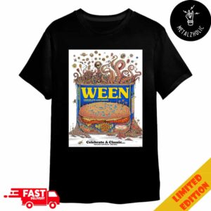 Ween Official 30th Anniversary Art Chocolate And Cheese Celebrate A Classic 1994-2024 Merchandise T-Shirt