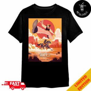 What If Western Kate Bishop And Shang-Chi Marvel Studios TV Series Inspired Art By Drew Shannon Disney Plus 2024 Merchandise T-Shirt