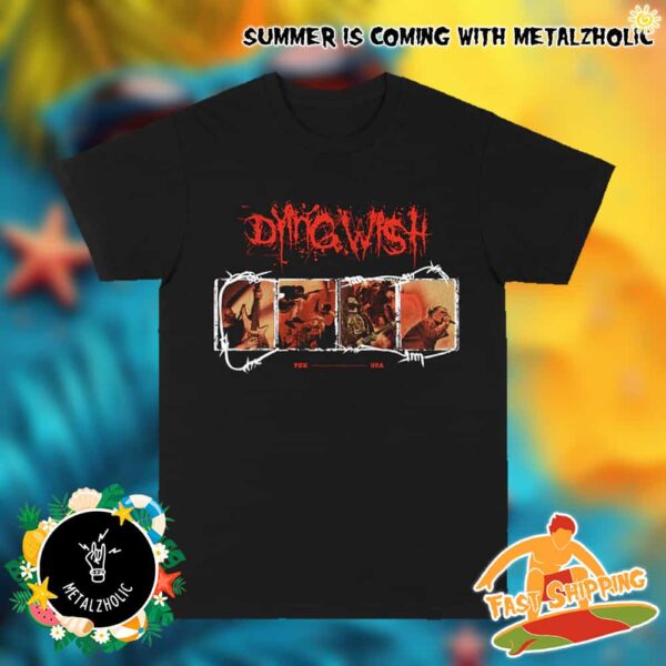 Dying Wish Official Merchandise Barbed Wire Band Tee