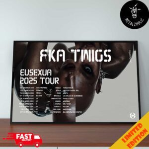 FKA Twigs The EUSEXUA Tour 2025 Poster Tour Dates Home Decorations Poster Canvas