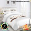 Gucci New White Color Bedsheets And Duvet With 4 Pillows Cases Home Decor Bedding Set