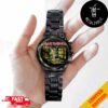 Metallica The Black Album Covered Time Teller Merchandise Black Stainless Steel Watch