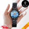 Iron Maiden Powerslave Time Teller Merchandise Black Stainless Steel Watch