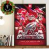 Congratulations Philadelphia Eagles Are NFC 2024 Champions And Head To Super Bowl LIX At New Orleans Home Decoration Poster Canvas