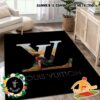 Louis Vuitton Poster Neon Fashion Brand Luxury Best Choice For Living Room Rug Carpet