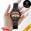 Metallica Time Teller Merchandise Ride The Lightning Version Black Stainless Steel Watch