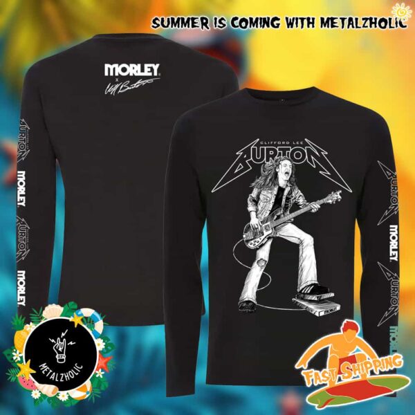 Morley x Cliff Burton Cliff Live Cliff Burton Day 2025 New Merchandise All Over Print Long Sleeve