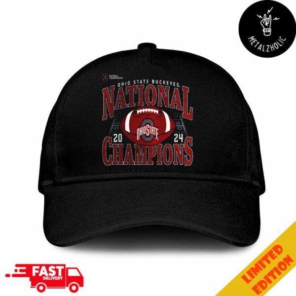 Ohio State Buckeyes College Football Playoff 2024 National Champions Vintage Hat Cap