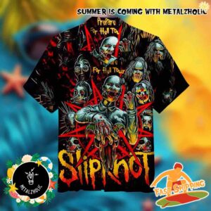 Slipknot Prepare For Hell Tour Summer Hawaiian Shirt For Fans