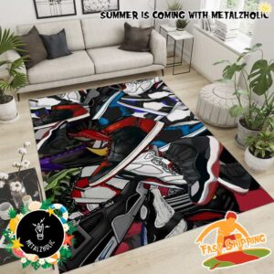 Sneakers Are Rug Basketball Nike Jordan Collection Home Decor For Living Room Rug Carpet