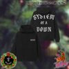 System Of A Down Puff Script Pink Hoodie Merchandise