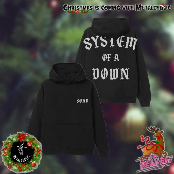 System Of A Down Old English SOAD Hoodie Merchandise