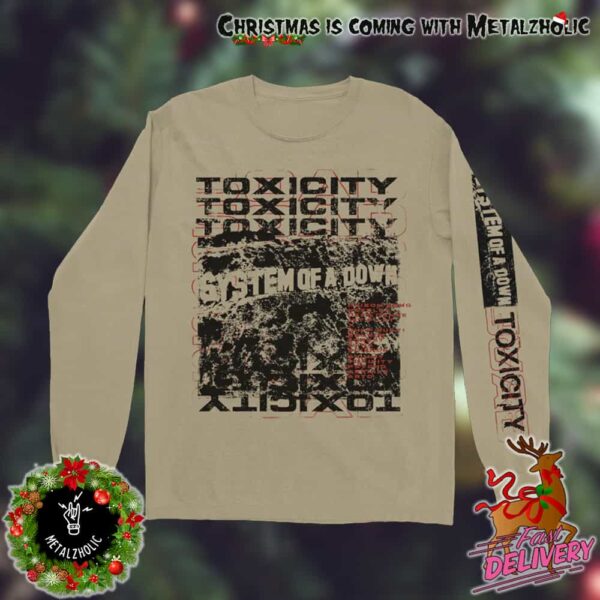 System Of A Down Toxicity Repeat Merchandise All Over Print Long Sleeve