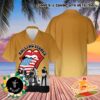 Funny Colorful Text Pattern The Rolling Stones Logo Band Summer Hawaiian Shirt