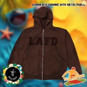 Travis Scott Circus Maximus LAFD Merch Live On Site New Merch 2025 Hoodie Zip