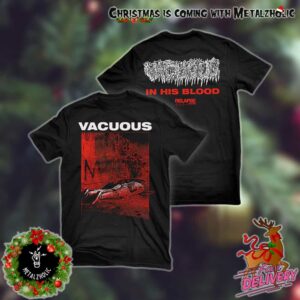 Vacuous In His Blood Relapse Records Two Sides T-Shirt