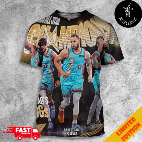 Basketball Forever Cover Shaq’s OGs Are The 2025 All-Star Champions All Over Print T-Shirt