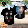 Kiss Band Tropical Hibicus Hard Rock Summer Tropical Pattern Hawaiian Shirt And Beach Short