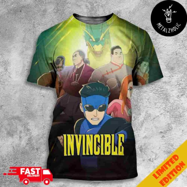 Exclusive Poster For Episode 5 Of Invincible Season 3 All Over Print T-Shirt