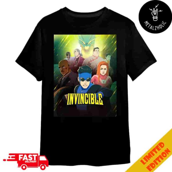 Exclusive Poster For Episode 5 Of Invincible Season 3 Merchandise T-Shirt