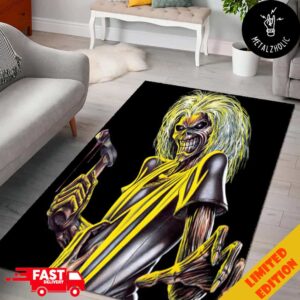 Iron Maiden Killer World Tour 1991 Poster Collections Home Decor Rug Carpet