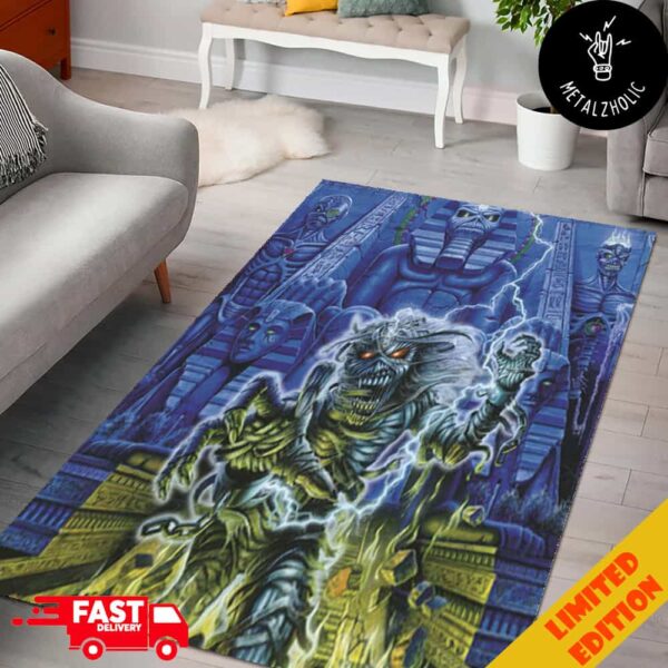 Iron Maiden Somewhere Back In Time Tour 2008-2009 Poster Collections Home Decor Rug Carpet