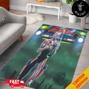 Iron Maiden Somewhere On Tour 1986-1987 Poster Collections Home Decor Rug Carpet