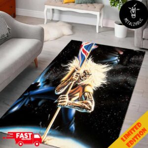 Iron Maiden The Beast On The Road 1982 Poster Collections Home Decor Rug Carpet