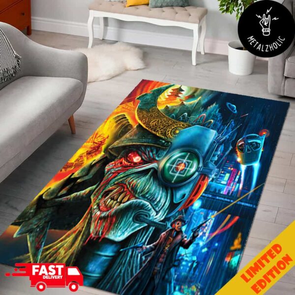 Iron Maiden The Future Past Tour 2023 Poster Collections Home Decor Rug Carpet