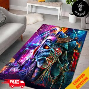 Iron Maiden The Future Past Tour 2024 Poster Collections Home Decor Rug Carpet