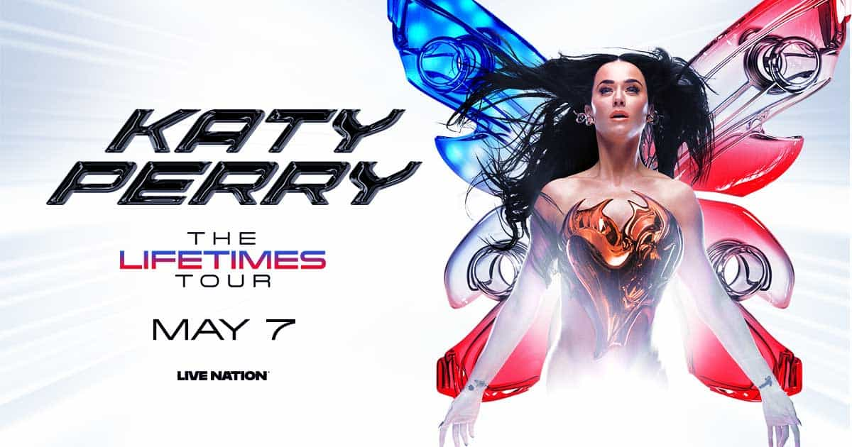 Katy Perry The Lifetimes Tour May 7 2025 At Houston TX Toyota Center