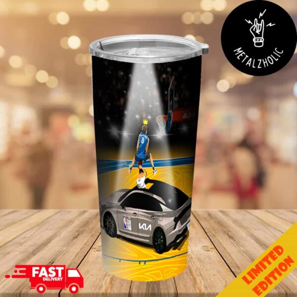 King Of Slam Dunk 2025 Mac McClung Orlando Magic NBA Poster Artwork Tumbler-Mug-Cup With Straw