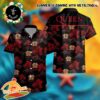 Guns N’ Roses Skull Roses Artwork Summer Tropical Hawaiian Shirt And Beach Short