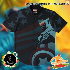 RSVLTS Summer Captain America Symbol Of Truth Hawaiian Shirt