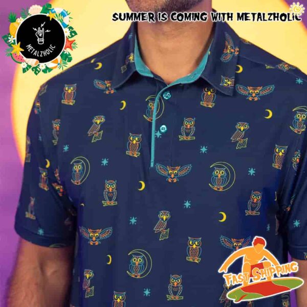 RSVLTS Summer Collections Breakfast Balls Night Owls Polo Shirt