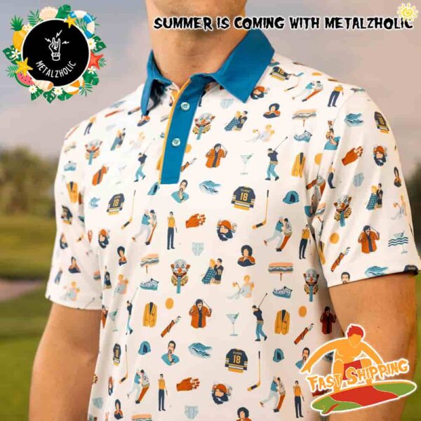 RSVLTS Summer Collections Happy Gilmore Happy Things Polo Shirt