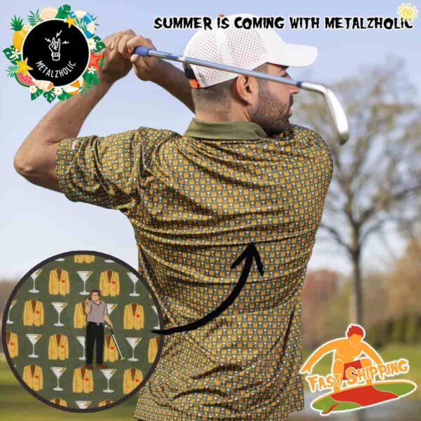 RSVLTS Summer Collections Happy Gilmore Shooter’s Tour Polo Shirt