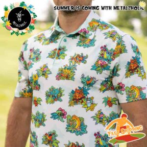 RSVLTS Summer Collections Jurassic Park Must Grow Faster Polo Shirt