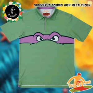 RSVLTS Summer Collections Teenage Mutant Ninja Turtles Donatello Polo Shirt