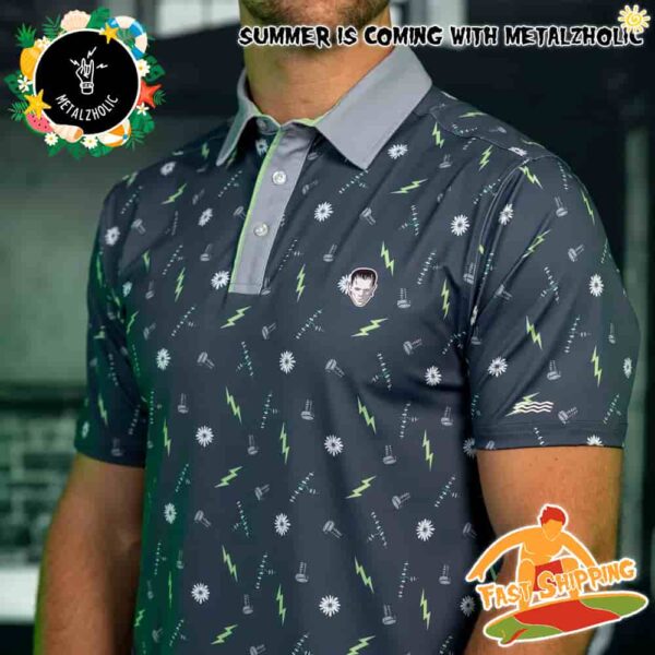 RSVLTS Summer Collections Universal Monters Bolts And Volts Polo Shirt