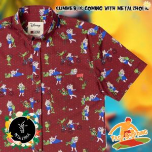 RSVLTS Summer Disney’s The Muppets Oh Kermie Hawaiian Shirt