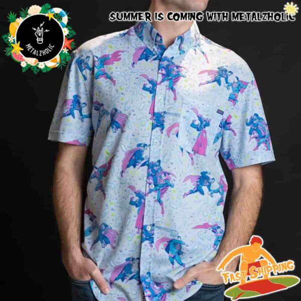 RSVLTS Summer Limited DC Superman vs Bizarro Hawaiian Shirt