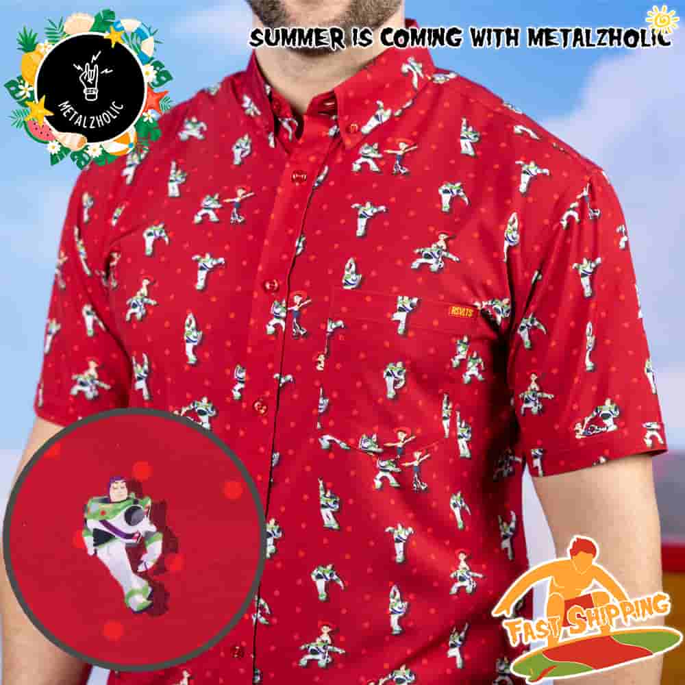 RSVLTS Summer Limited Disney And Pixar Toy Story Spanish Mode Hawaiian Shirt And Beach Short RSVLTS Summer Limited Disney And Pixar Toy Story Spanish Mode Hawaiian Shirt And Beach Short
