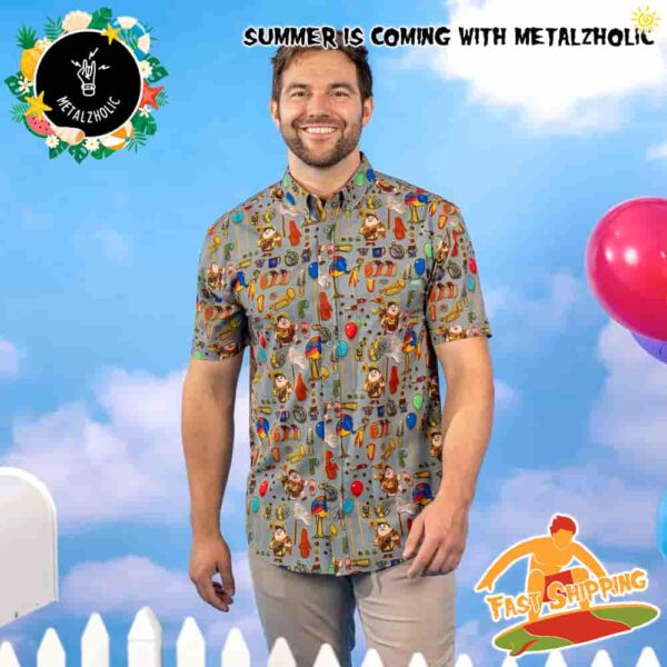 RSVLTS Summer Limited Disney And Pixar Up Movie The Wilderness Must Be Explored Hawaiian Shirt